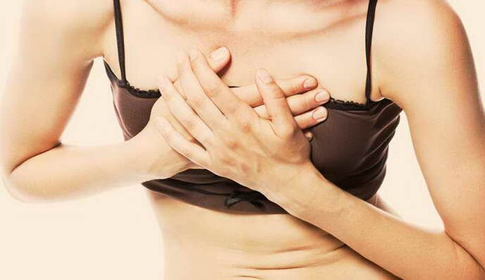 Dolor en la osteosondrosis del pecho