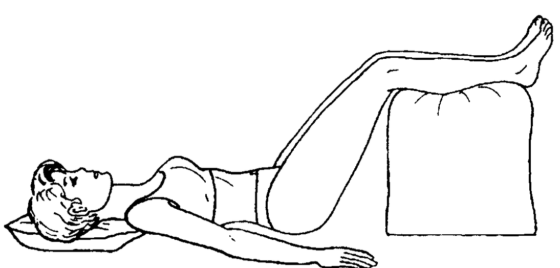 Gran postura para aliviar el dolor lumbar.